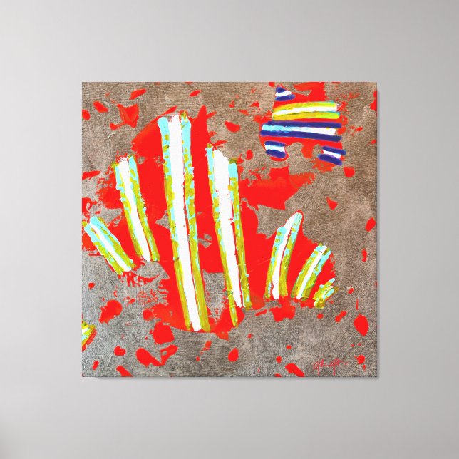 Enengy Code o2324 - canvas print (Framsida)