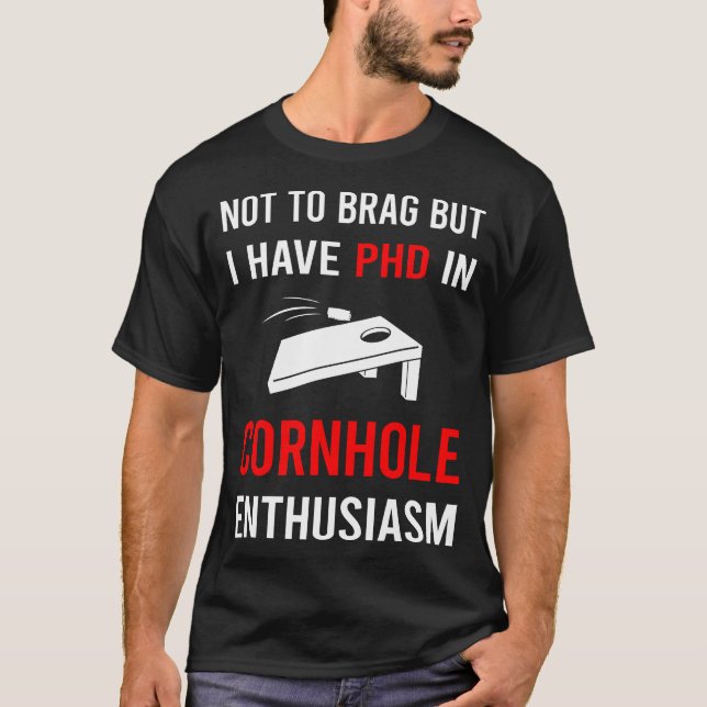 Enentusiasm Cornhål T Shirt (Framsida)