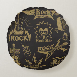 Energetic rock musik essence rund kudde