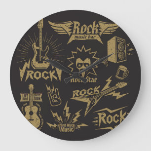 Energetic rock musik essence stor klocka