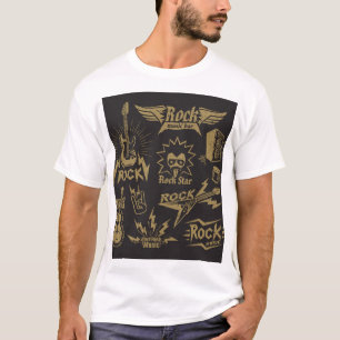 Energetic rock musik essence t shirt