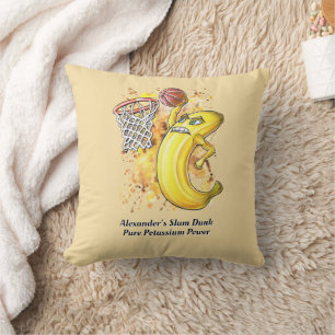 Energetic Slam dunk Banana - Fruitarian Power 🍌 Kudde