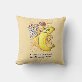 Energetic Slam dunk Banana - Fruitarian Power 🍌 Kudde