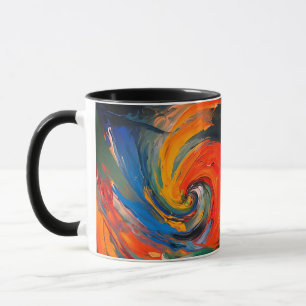 Energetic Spiral Swirl Mugg