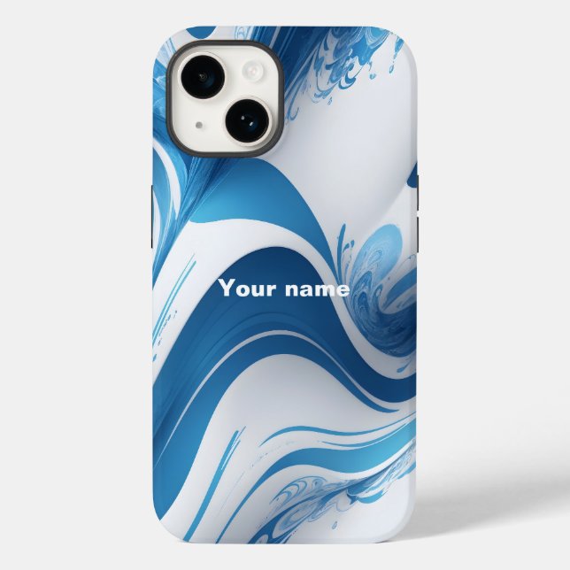 Energetisk blå för idrottsentusiaster (Baksida)