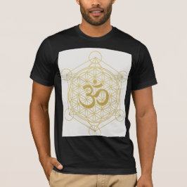 Energetisk fusion: Om-symbolen uppfyller Helig-geo T Shirt