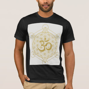 Energetisk fusion: Om-symbolen uppfyller Helig-geo T Shirt