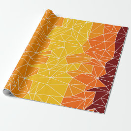 Energetisk geometrisk omslagning av mönster papper presentpapper