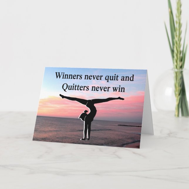 ENERGETISK GYMNAST KORT (Framsida)