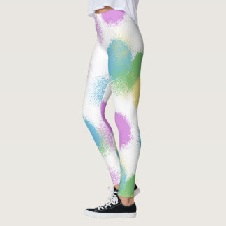 Energetiska Abstrakt Leggings för kandy Färg