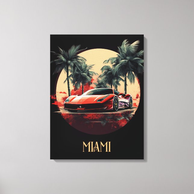 Energetiskt flöde. Kanvastryck för konstgjord Krea (Framsida)
