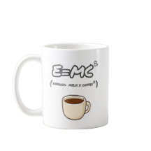 Energi är lika med mjölk kaffe Rolig vetenskaps ge