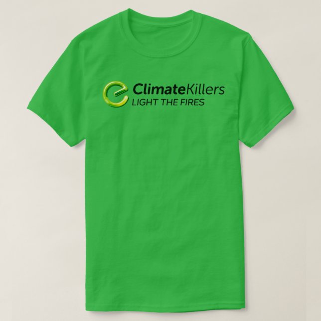 Energi Australiens klimatmördare T Shirt (Design framsida)