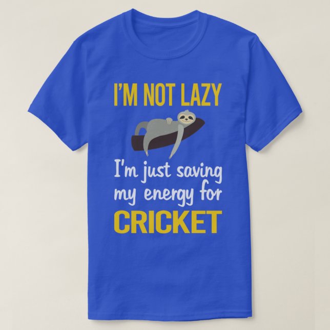 Energi för Cricket T Shirt (Design framsida)