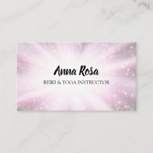 Energi för *~*Reiki strålar som läker den ljusa Visitkort