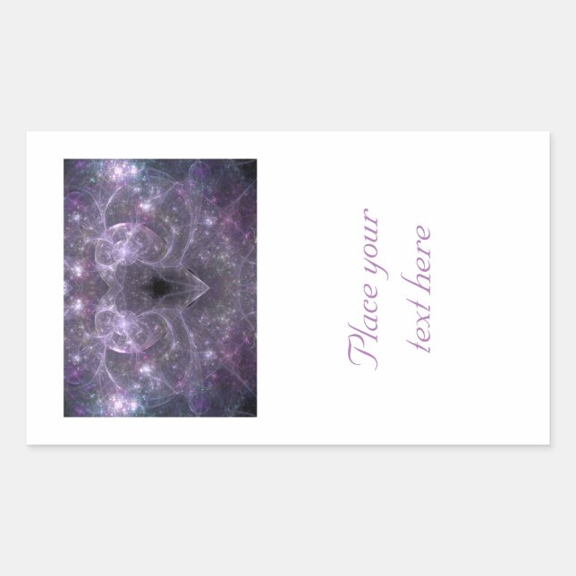 Energi i Kärlek Rektangulärt Klistermärke (Framsida)