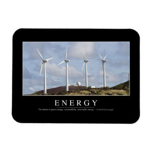 Energi: Inspirera citationstecken Magnet