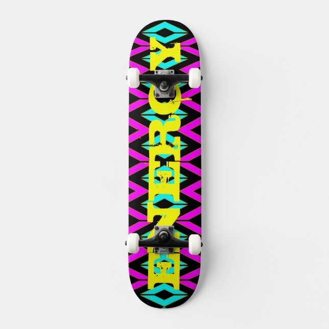 Energi Mini Skateboard Bräda 18,7 Cm (Framsida)