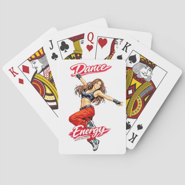 Energi- och frihetsdans casinokort (Baksidan)