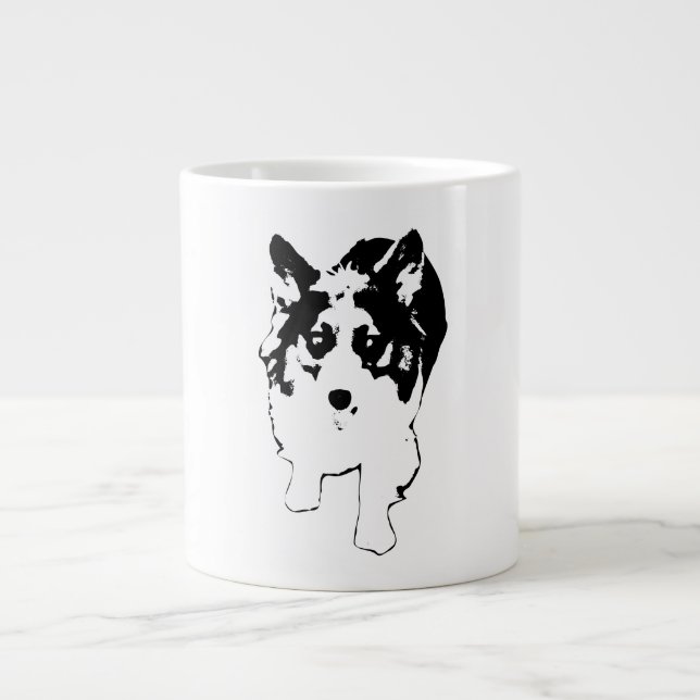 Energi på alla sidor jumbo mugg (Framsidan)