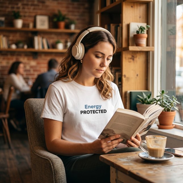 Energi Skyddad Minimalistisk Modern Citat T Shirt (Skapare uppladdad)