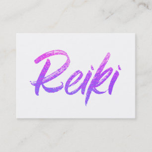 *~*energi som läker den Reiki praktiker eller, Visitkort