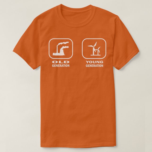 energi tidigare i dag 2 t shirt (Design framsida)