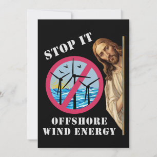 Energi till havs - stoppa Vinden Jesus Inbjudningar