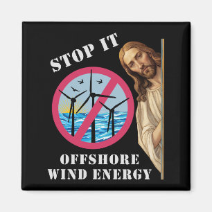 Energi till havs - stoppa Vinden Jesus Magnet