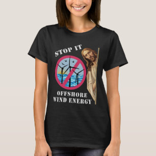 Energi till havs - stoppa Vinden Jesus T Shirt