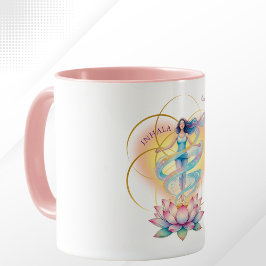 Energía Femenina renace en la flor del Loto Mugg