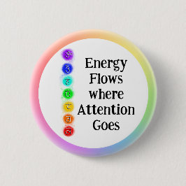 Energiflöde Chakra-justering Andlig medvetenhet Knapp