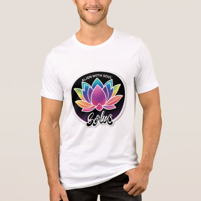 Energiflöden - Kraftfull flödesdesign T Shirt (Framsida)