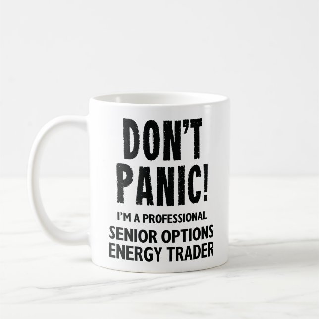 Energihandlare med ledande alternativ kaffemugg (Vänster)