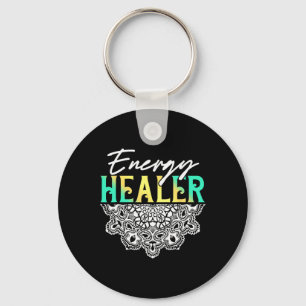 Energihelare Reiki Mästare Yoga Andlig Chakra J Nyckelring