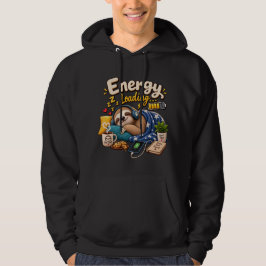 Energiladdande Sengångare – Mysig Låg Energisovsäl Hoodie