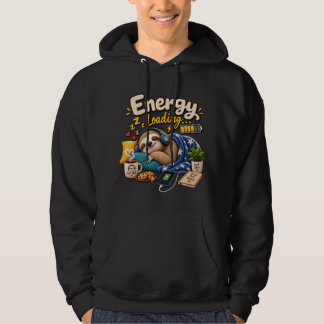 Energiladdande Sengångare – Mysig Låg Energisovsäl Hoodie