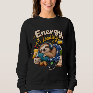 Energiladdande Sengångare – Rolig Mysig Sengångare T Shirt