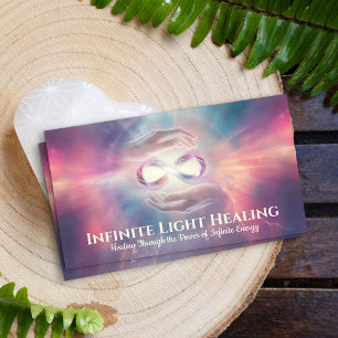Energiläkerhet - Reiki - Ofinity Visitkort