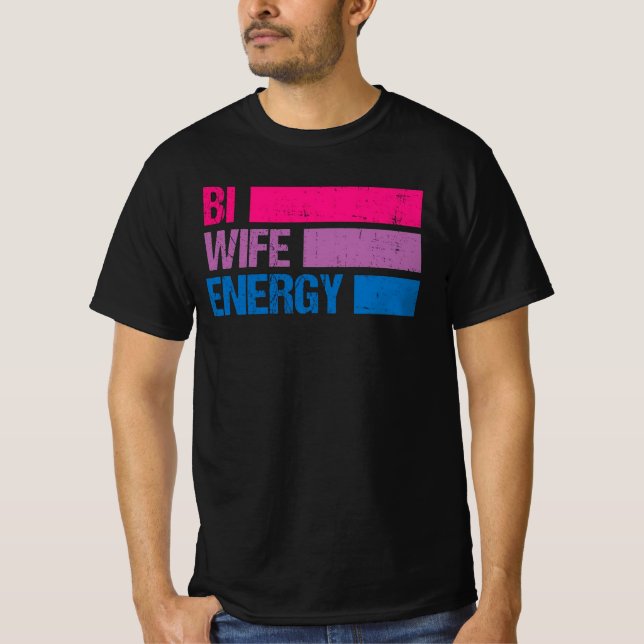 Energiofferter för Bi-fru T Shirt (Framsida)