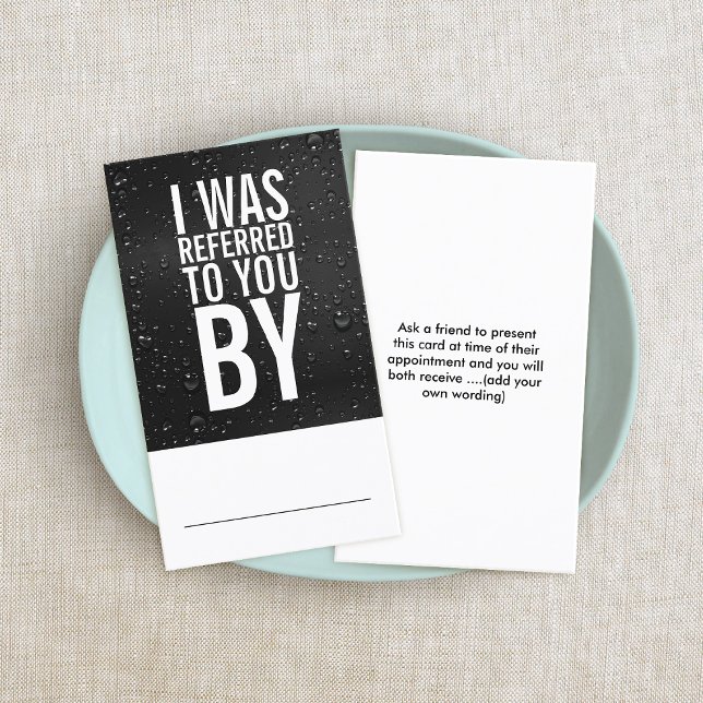 Energisnålt Tvättande referenskort Rabattkort (Skapare uppladdad)