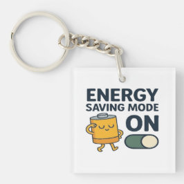 Energisparläge På- Rolig Batteri Lat T-shirt
