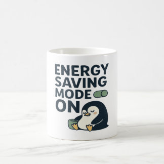 Energisparläge på - Söt pingvindesign Kaffemugg