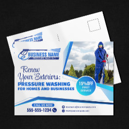 Energispartryck Tvättar tjänsten Städning Tvätta h Vykort