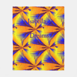 Energy Abstrakt Stars Personlig Fleece Blanket