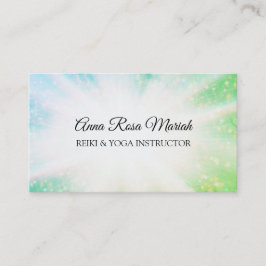 *~* Energy Burst Rays Healning Sparkles Reiki Visitkort