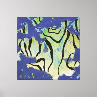 Energy Code 26E23 - Stretched Canvas Print