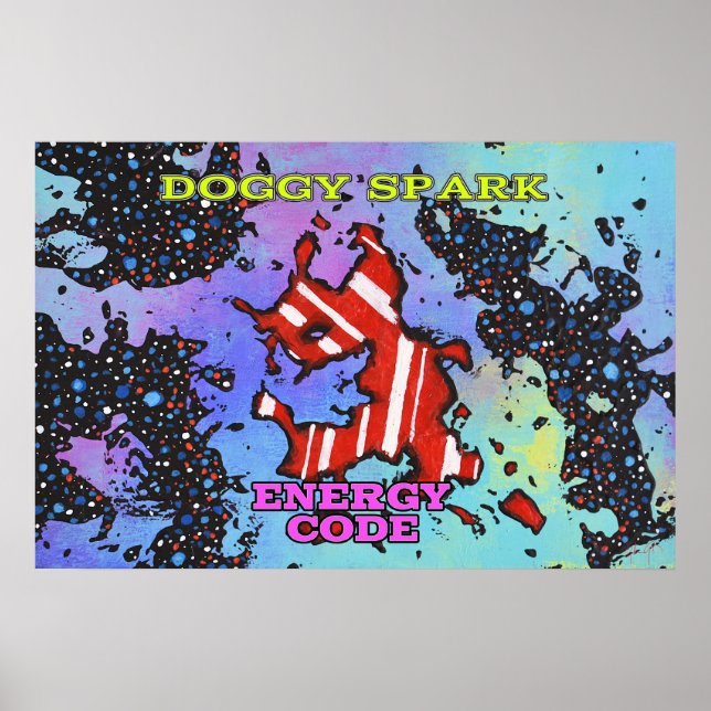 Energy Code - DOGGY SPARK - Poster (Framsidan)