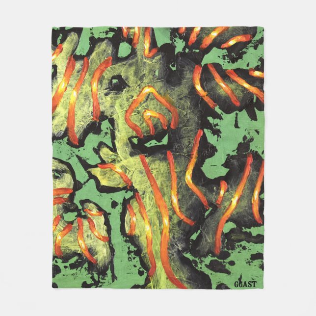 ENERGY CODE - GAST - Fleece Blanket (Framsidan)