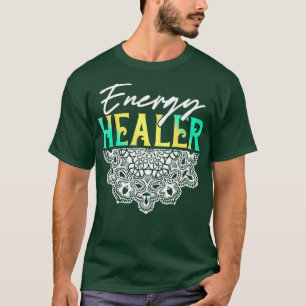 Energy Healer Reiki Master Yoga Andlig Chakra J T Shirt